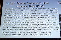 Info for Tues., Sept 6 - Nunavut, King William Island - Gjoa