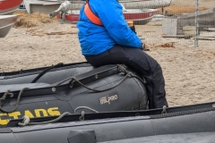 Nunavut, King William Island - Gjoa Haven - Also waiting to zodiac us back to Ship,  Eva Prendergast, Marine Biologist