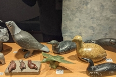 Adventure Canada - Agent John Houston carvings for sale