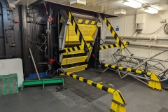 Ocean Endeavour - Stored Stairs for Zodiac access