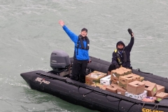 Nunavut, Kugluktuk (Coppermine) - Steven Rose, staff photographer/ Zodiac driver