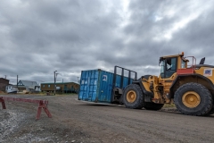 Nunavut, Kugluktuk (Coppermine) - Heavy equipment