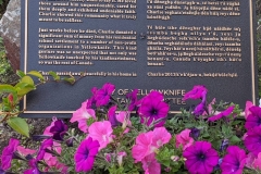 Northwest Territories (NT), Yellowknife - Charlie  Delorge plaque