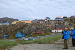 Greenland, Sisimiut - Bluecoats everywhere