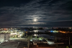 Northwest Territories (NT), Yellowknife - View from my window @ The Explorer Hotel