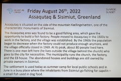 Greenland - Assaqutaq & Sisimiut Info