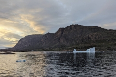 Greenland, Sisimiut - Iceberg shrinking