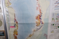 Map Of Greenland showing ship’s position