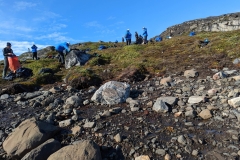 Greenland, Disko Bay - Climb to small lake