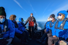 Greenland, IIulissat, Sermeq Kujalleq Glacier - Steven Rose & Zodiac Passengers