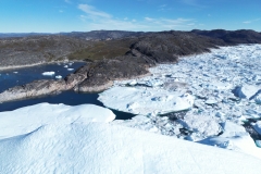 Drone - Greenland, IIulissat, Sermeq Kujalleq Glacier & Icefields