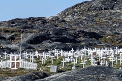 Greenland, IIulissat, Graveyard