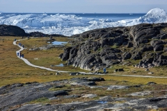 Greenland, IIulissat, Sermeq Kujalleq Glacier