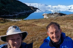 Greenland, IIulissat, Sermeq Kujalleq Glacier & Icefields  - Kathleen & Robert