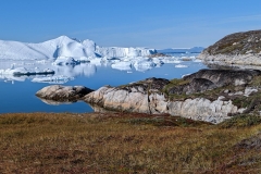 Greenland, IIulissat, Sermeq Kujalleq Glacier & Icefields