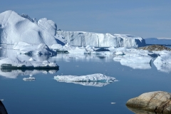 Greenland, IIulissat, Sermeq Kujalleq Glacier & Icefields