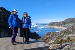 Greenland, IIalissat - Sermeq Kujalleq Glacier - Kathleen & Geri