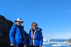 Greenland, IIalissat - Sermeq Kujalleq Glacier & Icefields - Kathleen & Geri