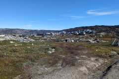 Greenland, IIalissat - Sled Dog huts