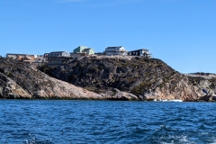 Greenland, IIalissat - Houses overlooking the Harbour