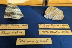 Adventure Canada - Marc St-Onge’s Rock Sample Table