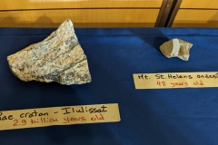 Adventure Canada - Marc St-Onge’s Rock Sample Table