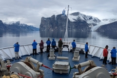 Canada, Nunavut - Baffin Bay, Icy Arm Fjord - Ship’s Bow - Robert