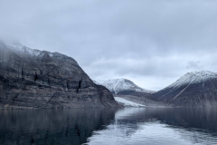 Canada, Nunavut - Baffin Island, Icy Arm Fjord - Disappearing glacier