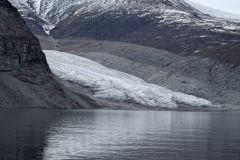Canada, Nunavut - Baffin Island, Icy Arm Fjord - Disappearing glacier