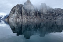 Canada, Nunavut - Baffin Island, Ic Arm Fjord - Reflections