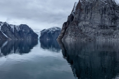 Canada, Nunavut - Baffin Island, Icy Arm Fjord - Reflections