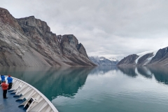Canada, Nunavut - Baffin Island, Icy Arm Fjord - Narwhal watch