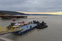 Greenland, Kangerlussuaq Fjord - Zodiacs to ship