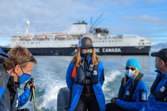 Nunavut, Mitimattalik (Pond Inlet) - Ocean Endeavour - Zodiac driver,  Eva Prendergast,  Marine Biologist