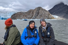 Greenland, Kangerlussuatsiaq - Everlasting Glacier - Zodiacs - Staff - Geri