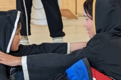 Nunavut, Pond Inlet - Inuit boys wrestling