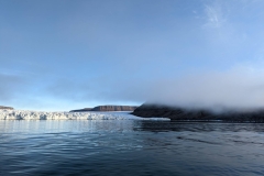 Nunavut, Devon Island - Lancaster Sound, Croker Bay - Fog