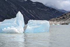 Greenland, Kangerlussuatsiaq - Everlasting Glacier growlers