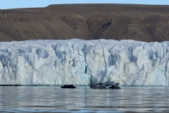 Nunavut, Devon Island - Lancaster Sound, Croker Bay - Glacier
