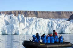 Nunavut, Devon Island - Lancaster Sound, Croker Bay - Glacier