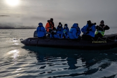 Nunavut, Devon Island - Lancaster Sound, Croker Bay  - Fog