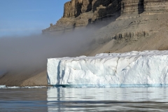 Nunavut, Devon Island - Lancaster Sound, Croker Bay - Glacier