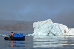 Nunavut, Devon Island - Lancaster Sound, Croker Bay - Glacier