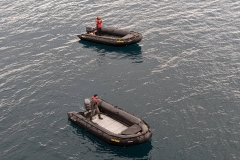 Nunavut, Devon Island - Lancaster Sound, Dundas Harbour - Zodiacs