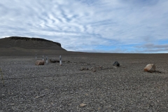 Nunavut, S.W. Corner of Devon Island - Beechey Island - Grave site of Franklin’s Expedition