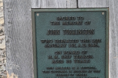 Nunavut, Beechey Island Grave Site of John Torrington from the  HMS Terror, 1846