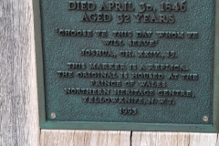Nunavut, Beechey Island Grave Site of William Braine of HMS Erebus, 1846