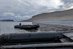 Nunavut, Beechey Island - Zodiacs