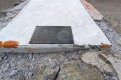 Nunavut, Beechey Island - Northumberland House - American Tablet Left @ Disco Bay