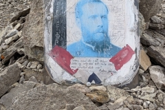 Nunavut, Beechey Island - Northumberland House - Memorial to Otto  Sverdrup